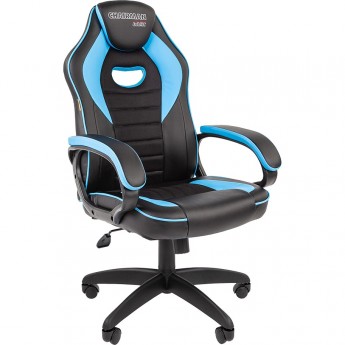 Игровое кресло CHAIRMAN GAME 16 голубой/черный Игровое кресло CHAIRMAN GAME 16 голубой/черный