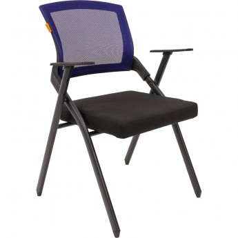 Кресло для посетителя CHAIRMAN NEXX черный/синий Кресло для посетителя CHAIRMAN NEXX черный/синий